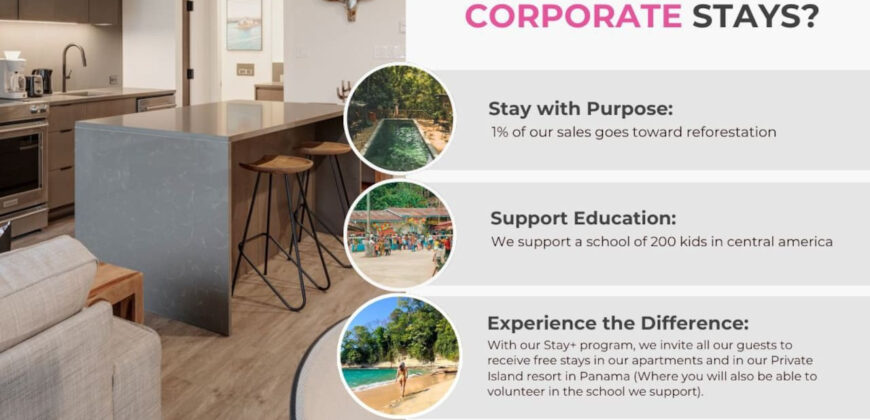 Corporate Stays | Studio 2 Bedrooms