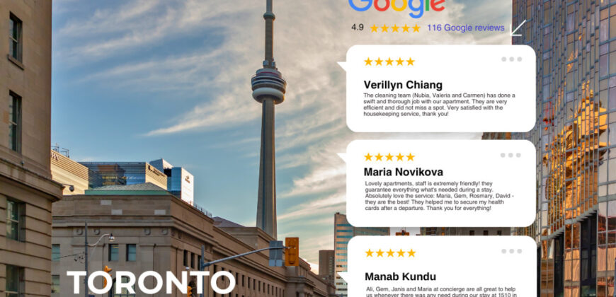 Toronto – 2 Bedrooms Apartment