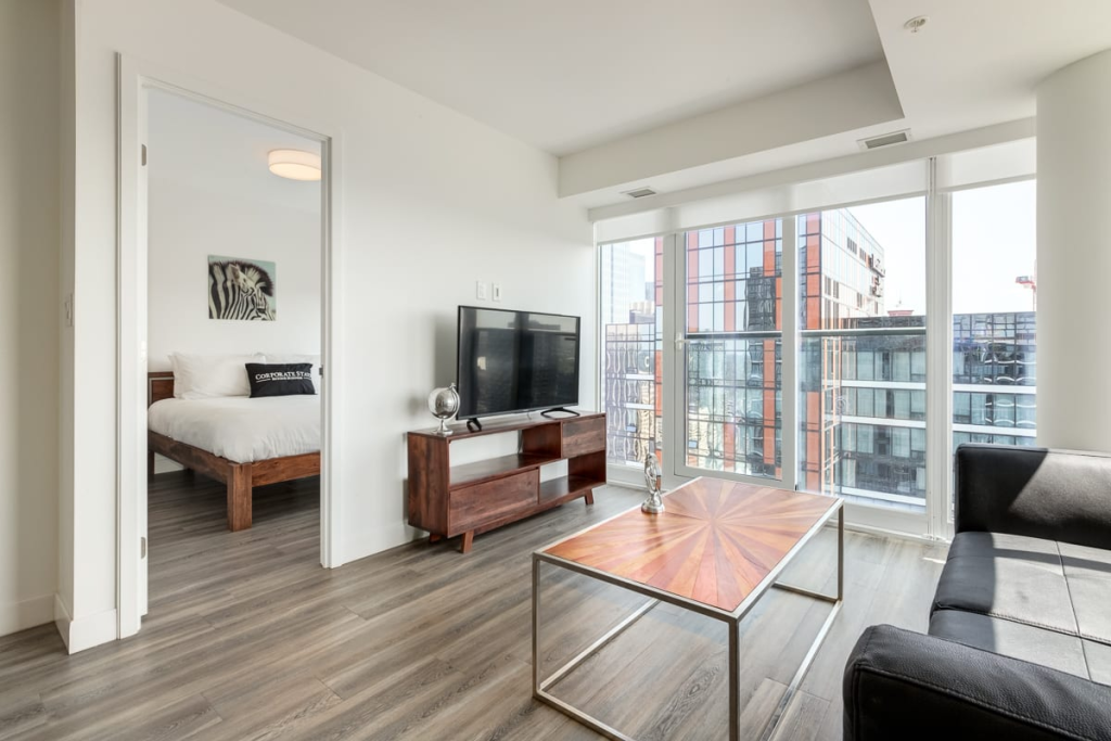1 bedroom units at SODO, Calgary.