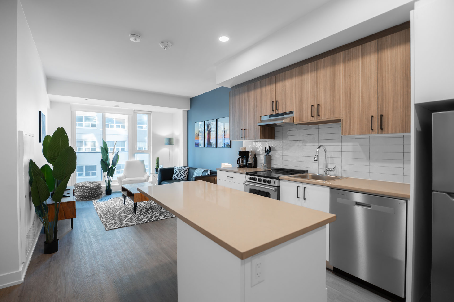 1-Bedroom rental apartment + Den at The Lennox 