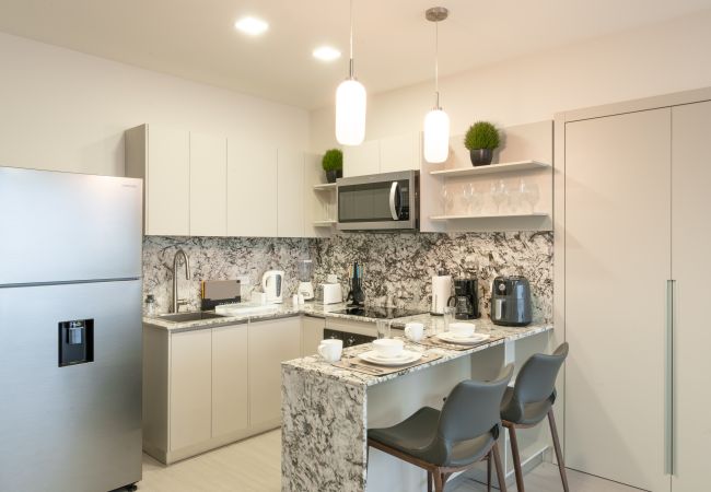 Deluxe Condo Suite 1BR with Ocean and City View